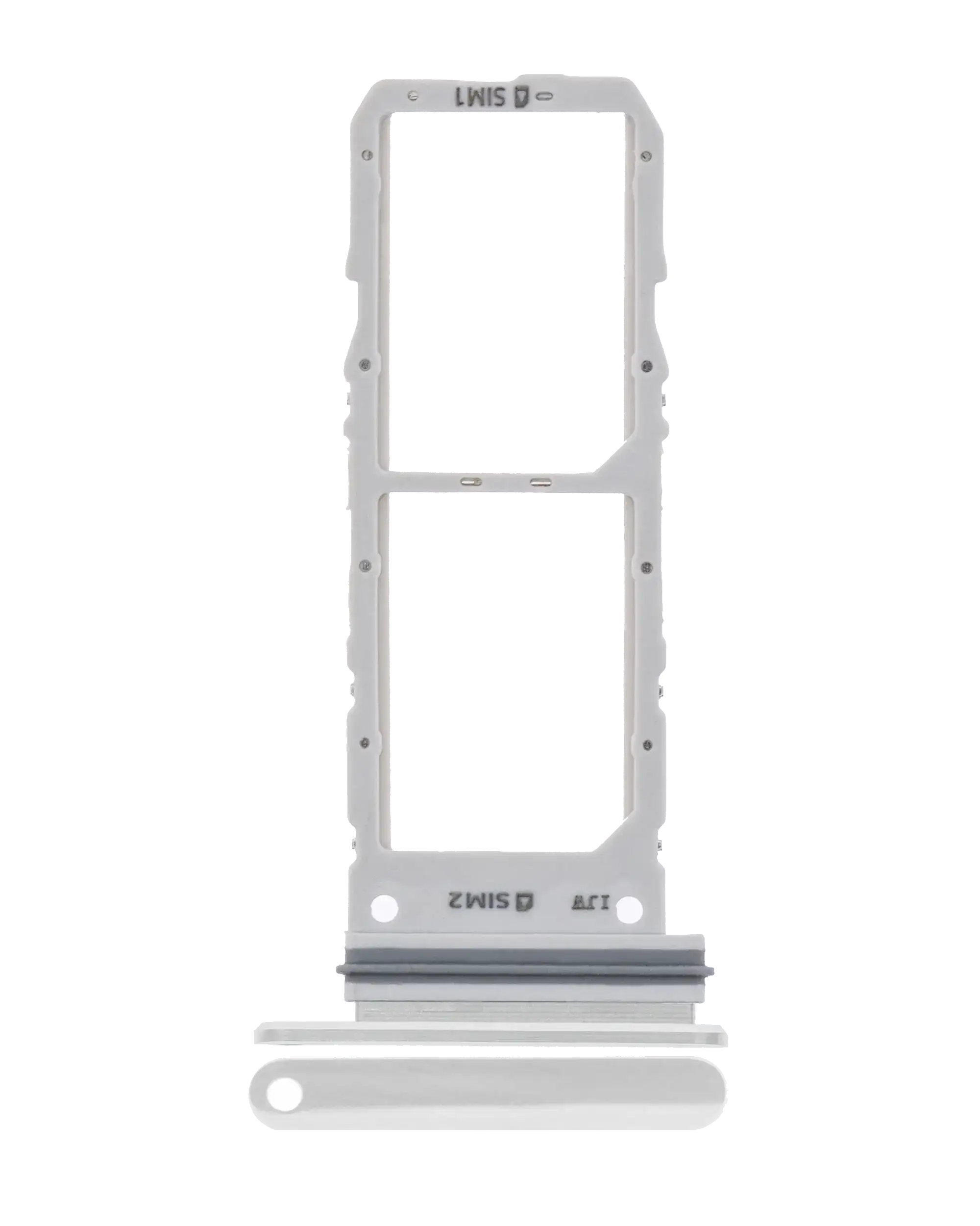 Dual-SIM-Karten-Tray für Samsung Galaxy Note 10 (Aura White)
