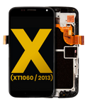 LCD-Display mit Rahmen für Motorola Moto X (Refurbished) (Alle Farben)