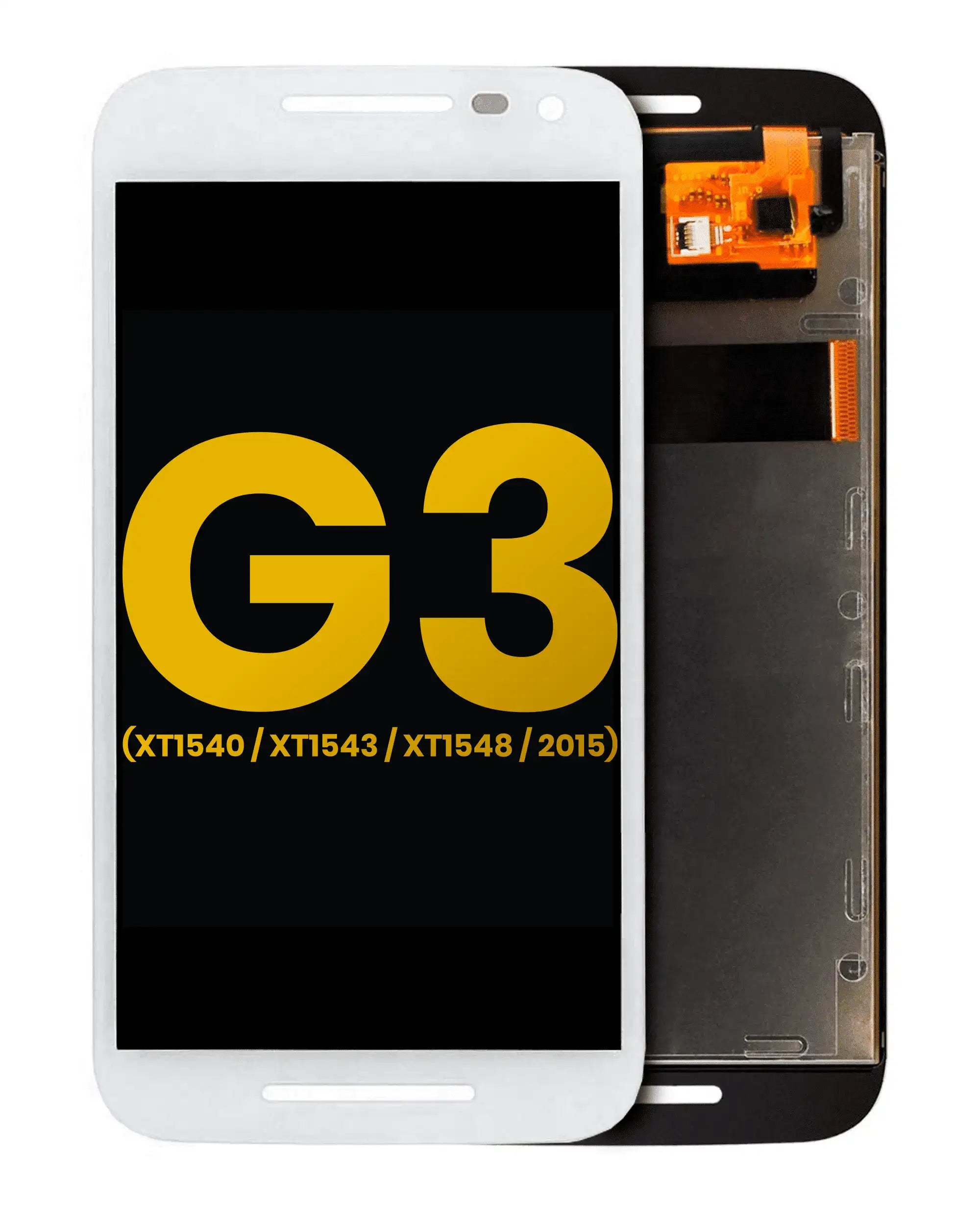 LCD-Display ohne Rahmen Motorola Moto G3 (2015) Refurbished Weiß