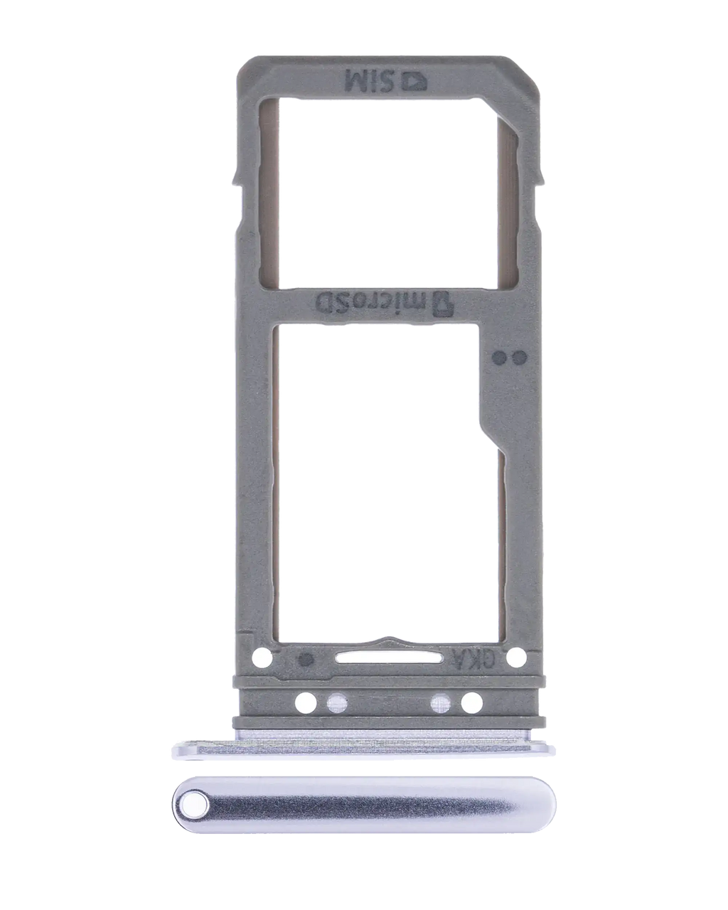 Einzel-SIM-Kartenfach für Samsung Galaxy S8 / S8 Plus (Orchid Gray)