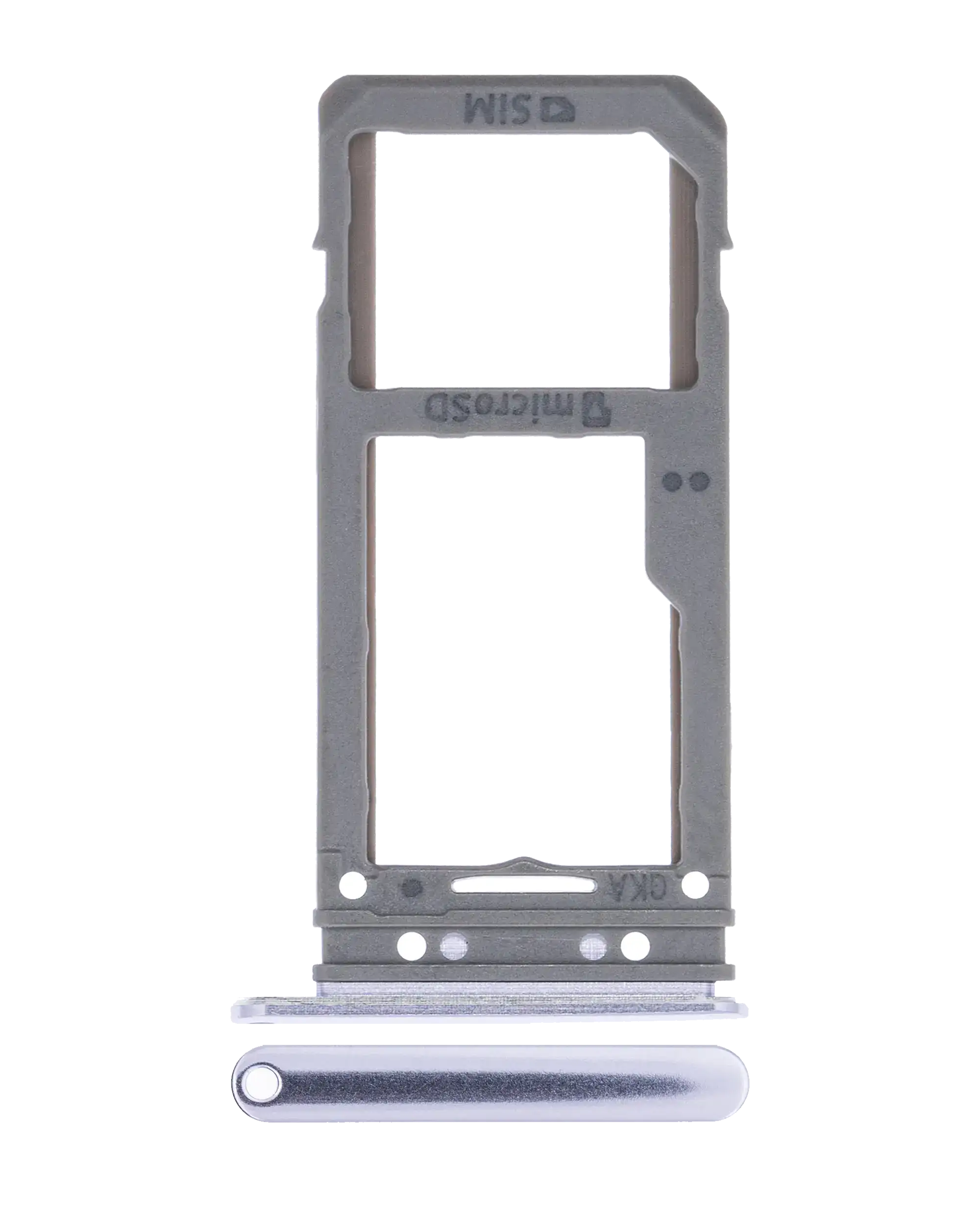 Einzel-SIM-Kartenfach für Samsung Galaxy S8 / S8 Plus (Orchid Gray)