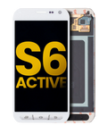 OLED Display without Frame for Samsung Galaxy S6 Active (Refurbished) (White)