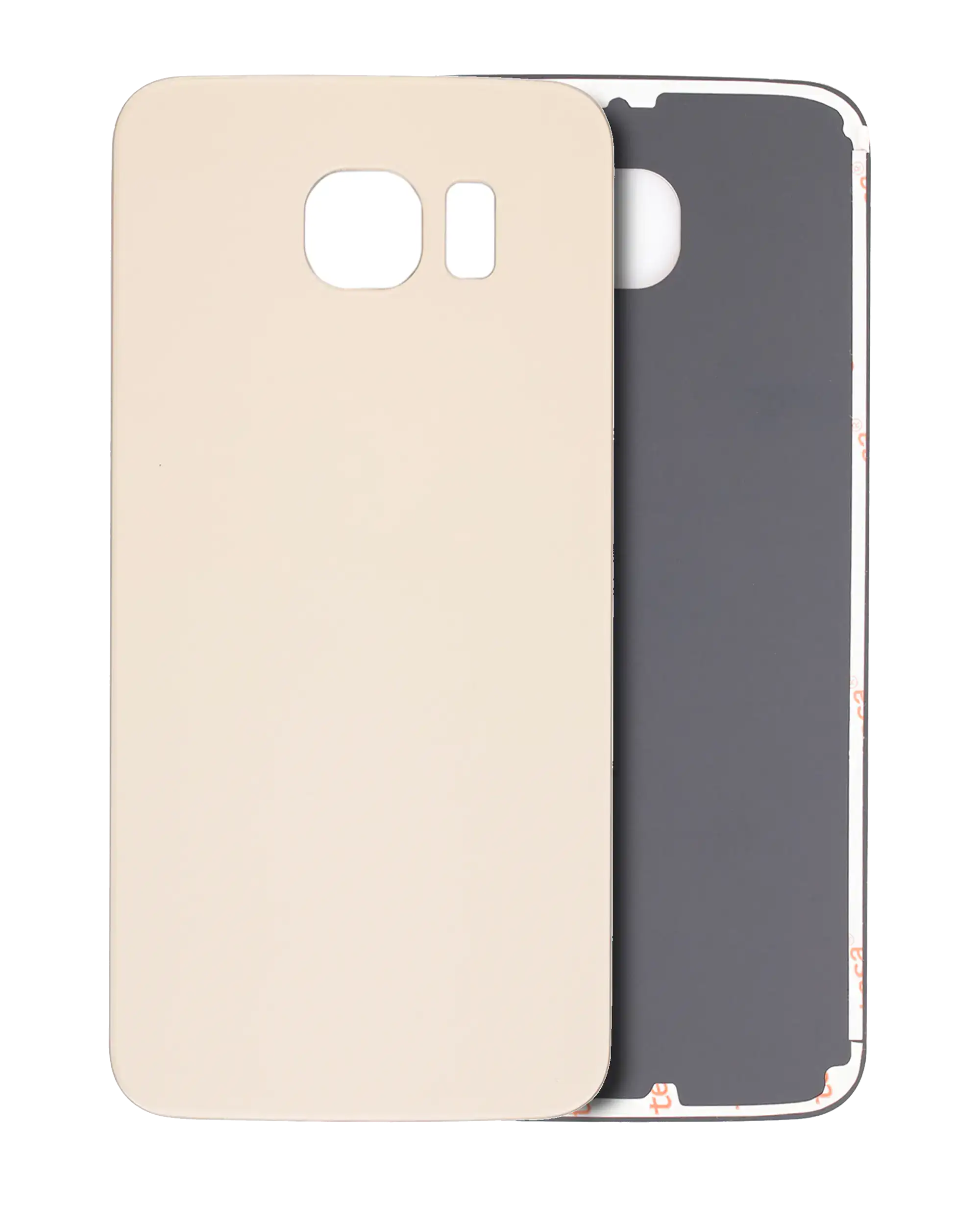 Glass Back Cover for Samsung Galaxy S6 (No Logo) (Aftermarket Plus) (Gold)