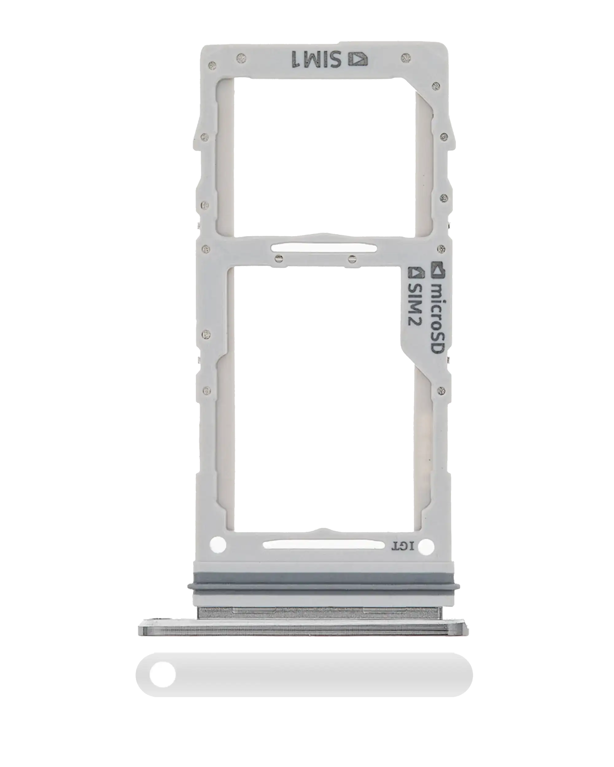 Dual SIM Card Tray for Samsung Galaxy Note 10 Plus / 5G (Aura White)