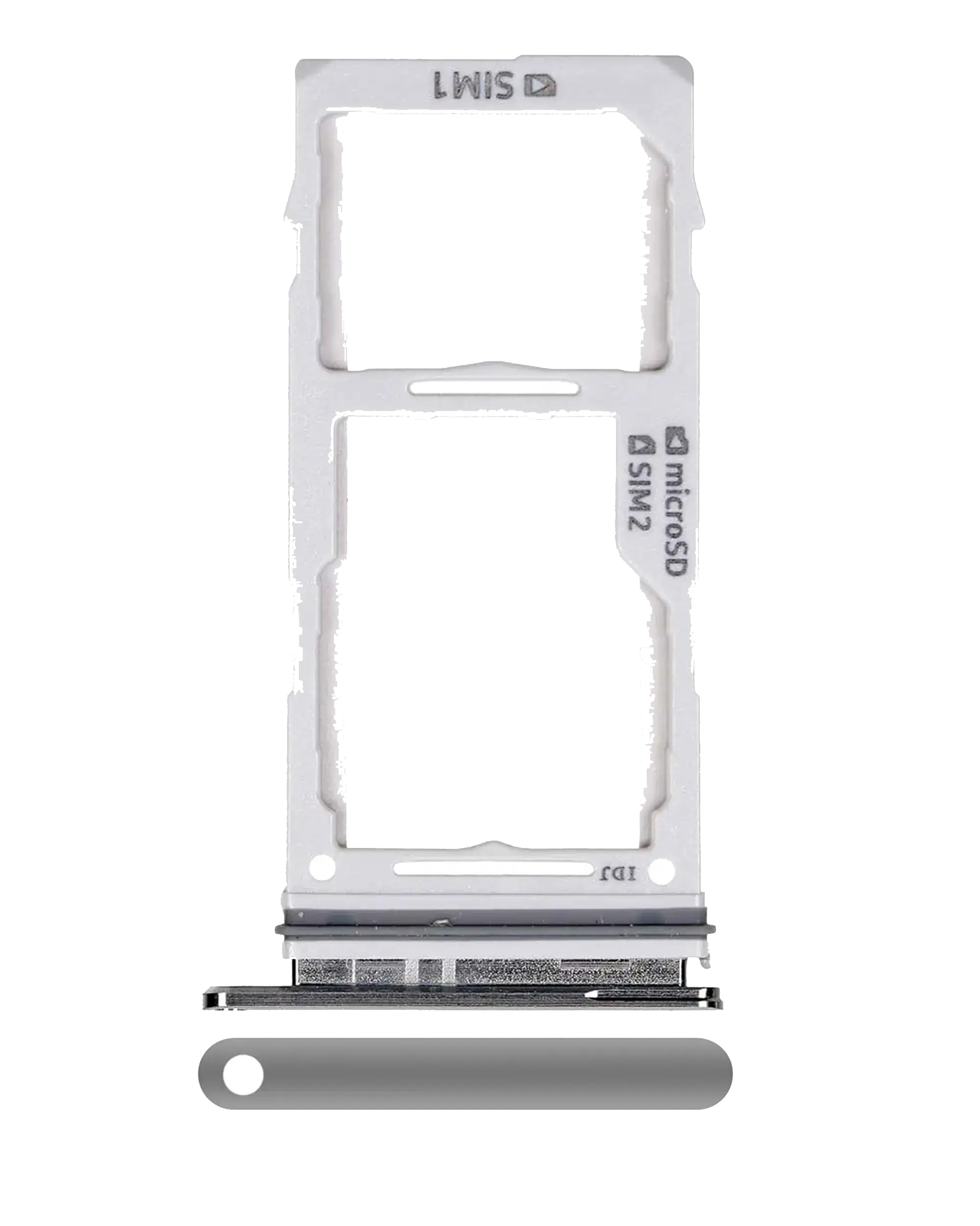 Dual SIM Card Tray for Samsung Galaxy S10 / S10 Plus (Prism / Ceramic Black)