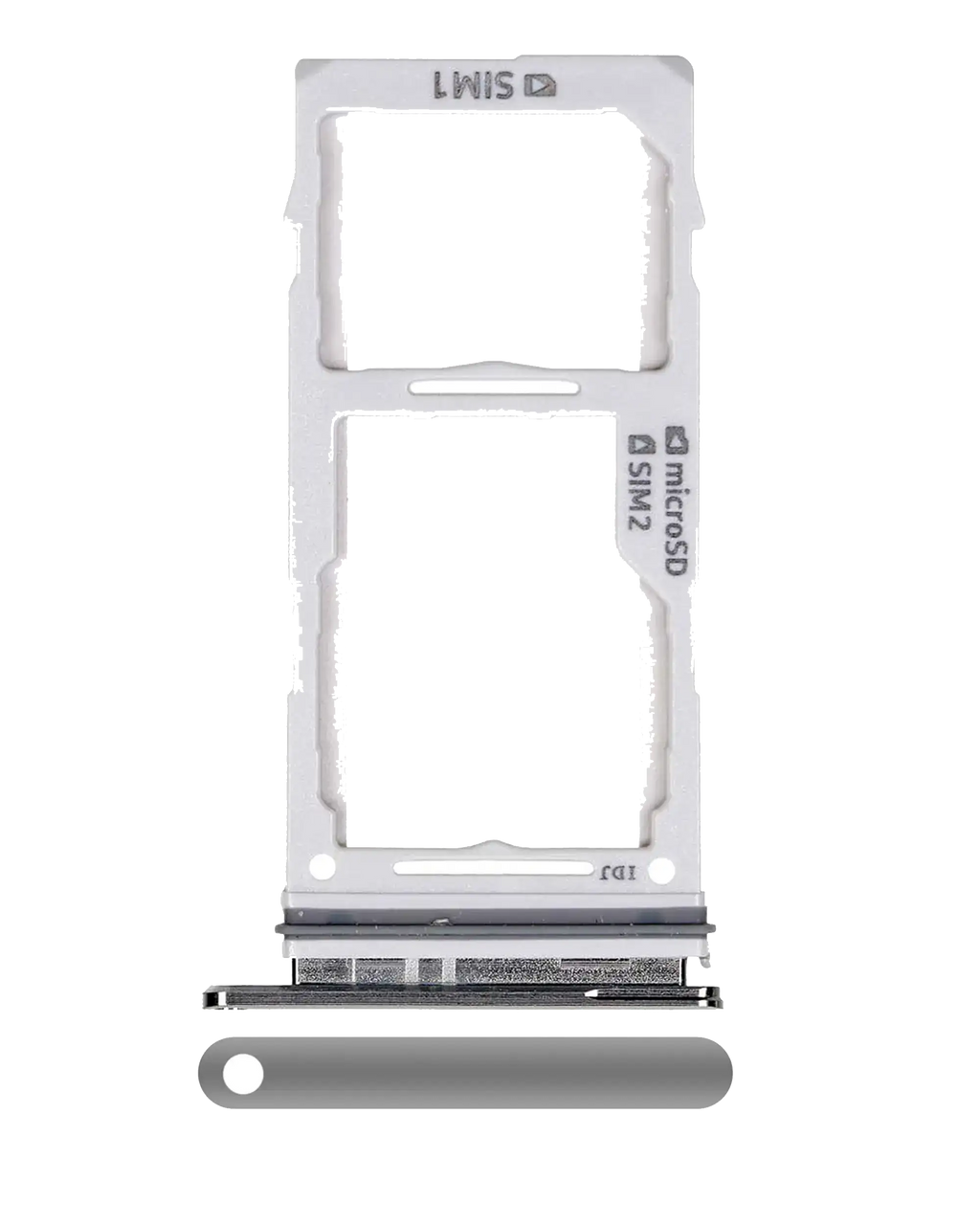 Dual SIM Card Tray for Samsung Galaxy S10 / S10 Plus (Prism / Ceramic Black)