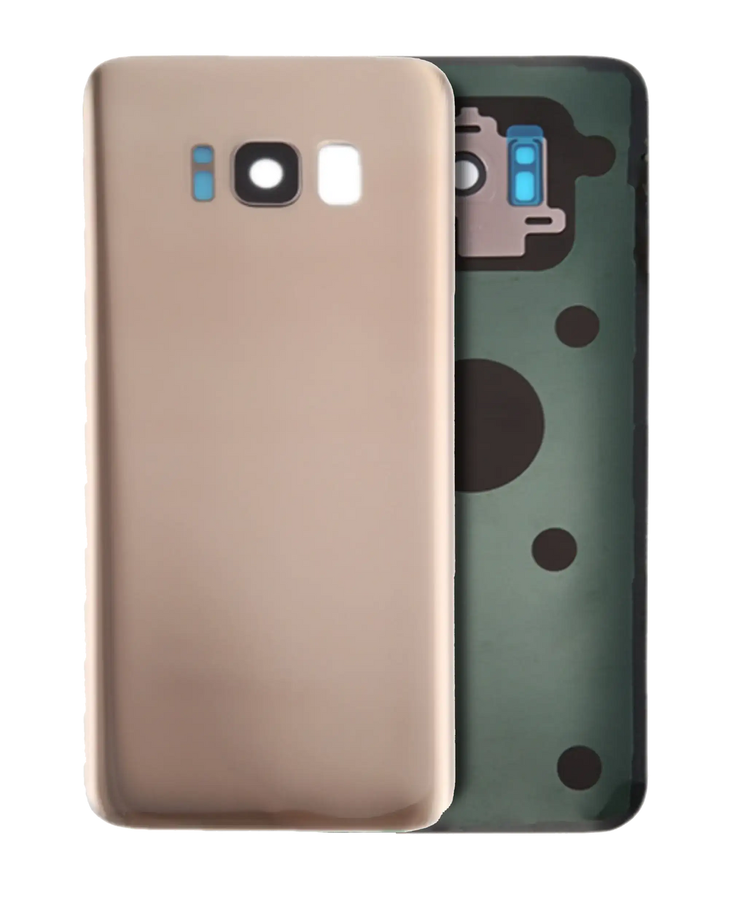 Back Cover with Camera Lens for Samsung Galaxy S8 (without Logo) (Aftermarket Plus) (Maple Gold)