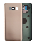 Back Cover with Camera Lens for Samsung Galaxy S8 (without Logo) (Aftermarket Plus) (Maple Gold)