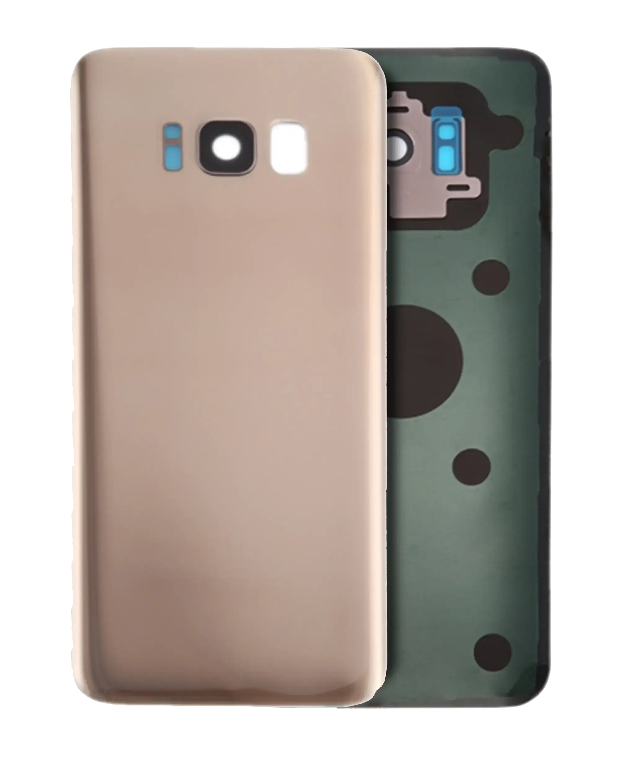 Back Cover with Camera Lens for Samsung Galaxy S8 (without Logo) (Aftermarket Plus) (Maple Gold)