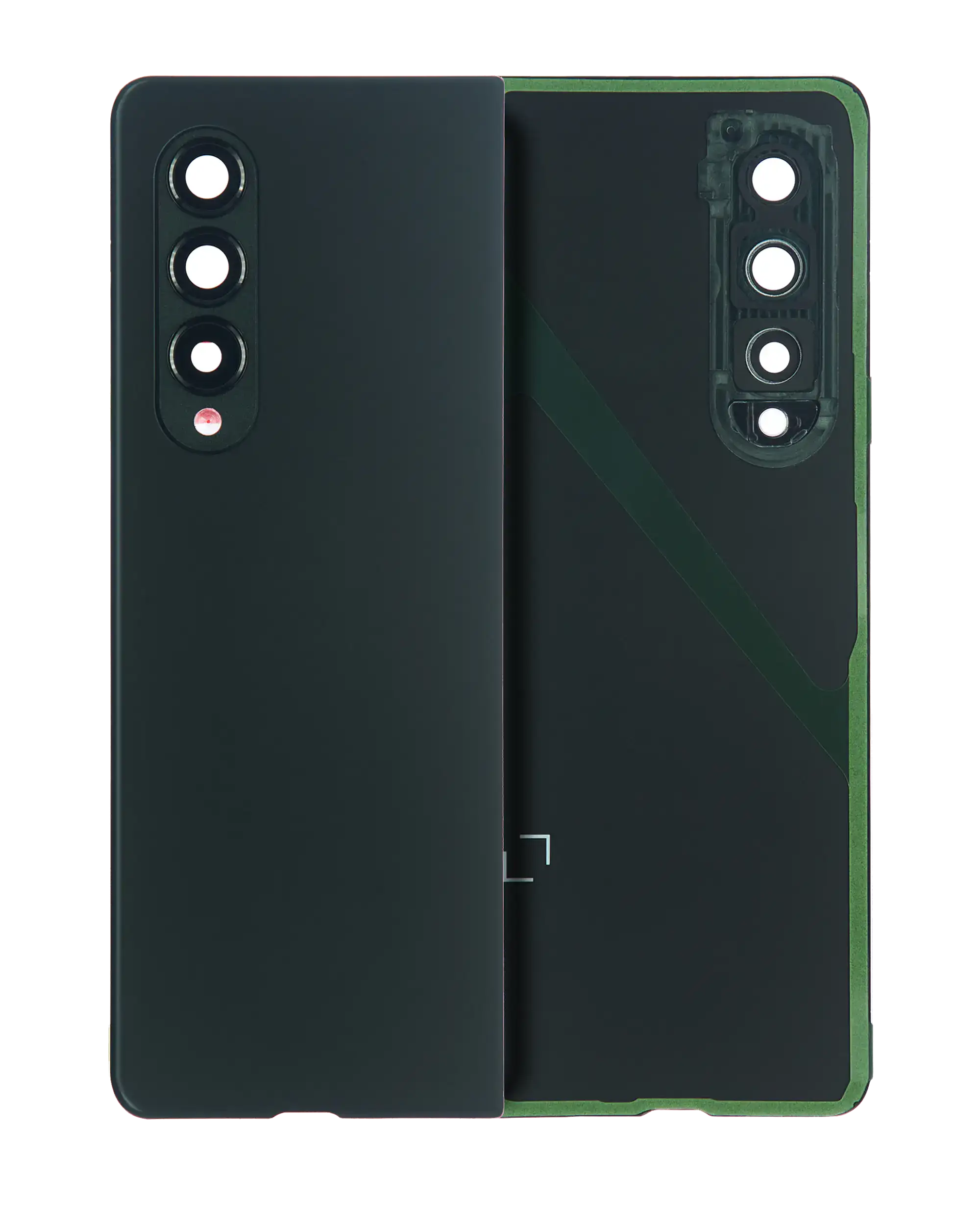 Samsung Galaxy Z Fold 3 5G Backcover mit Kameralinse Premium Phantom Green