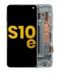 OLED-Display mit Rahmen für Samsung Galaxy S10E (Refurbished) (Prism Green)
