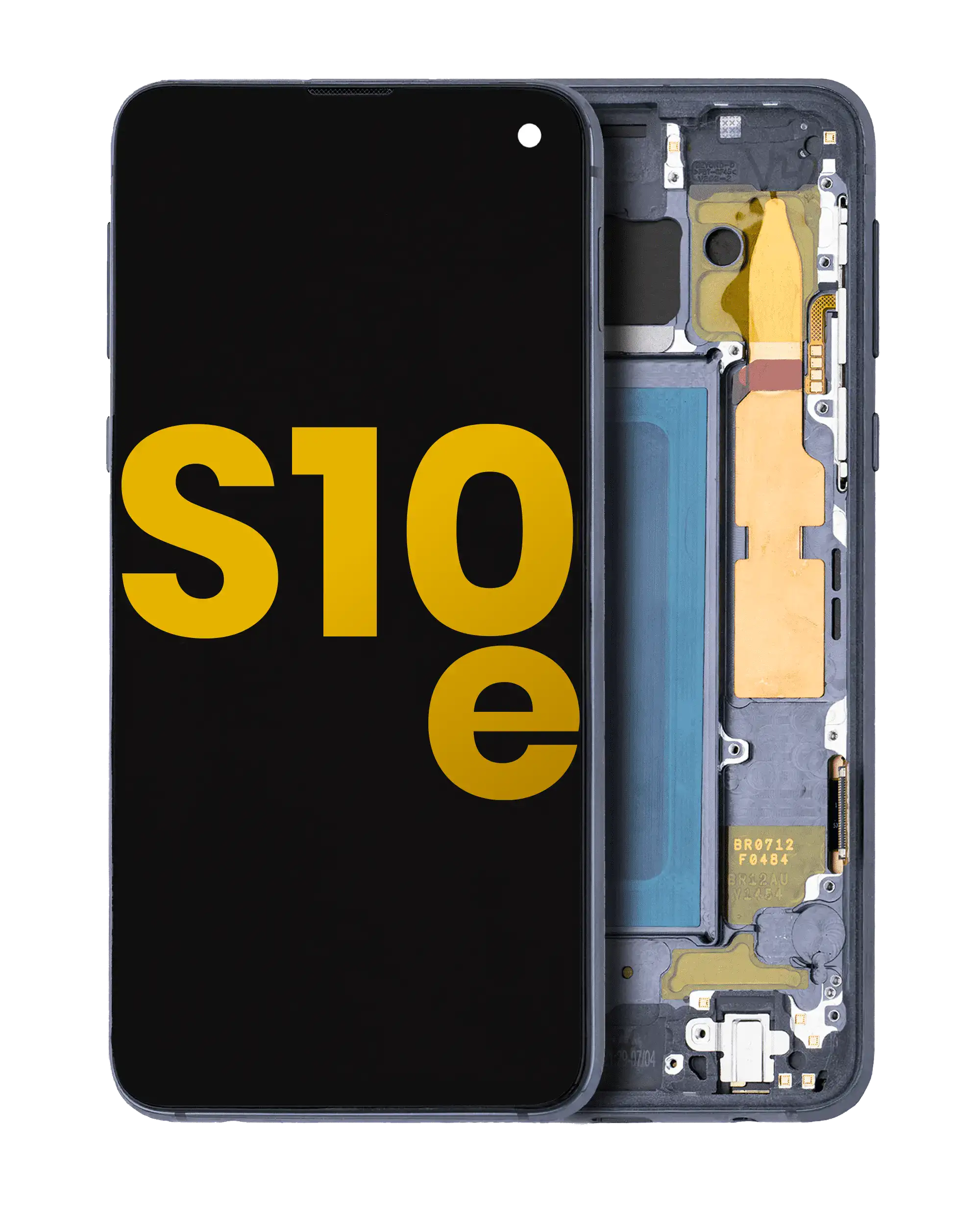 OLED Display with Frame for Samsung Galaxy S10E (Refurbished) (Prism Black)