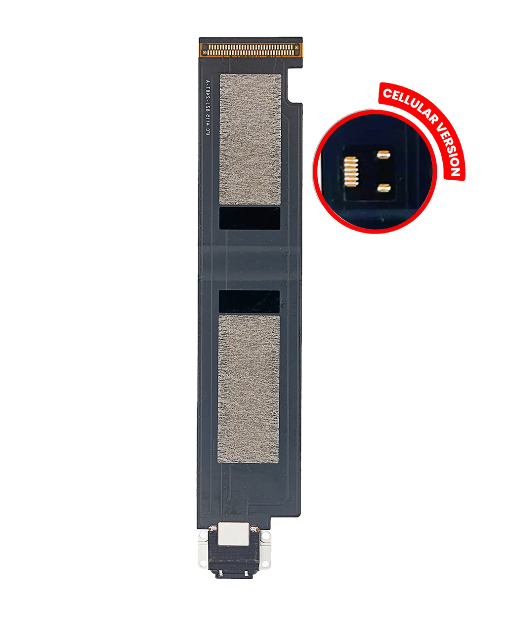 Ladebuchse-Flexkabel für iPad Pro 12.9 1. Gen Cellular Space Grau