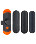 Button Set (Power / Volume / Mute) for iPad Mini 1 (Black)