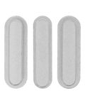 Hard-Buttons-Set (Power/Volume) für iPad 5 (2017) / iPad 6 (2018) (Weiß)