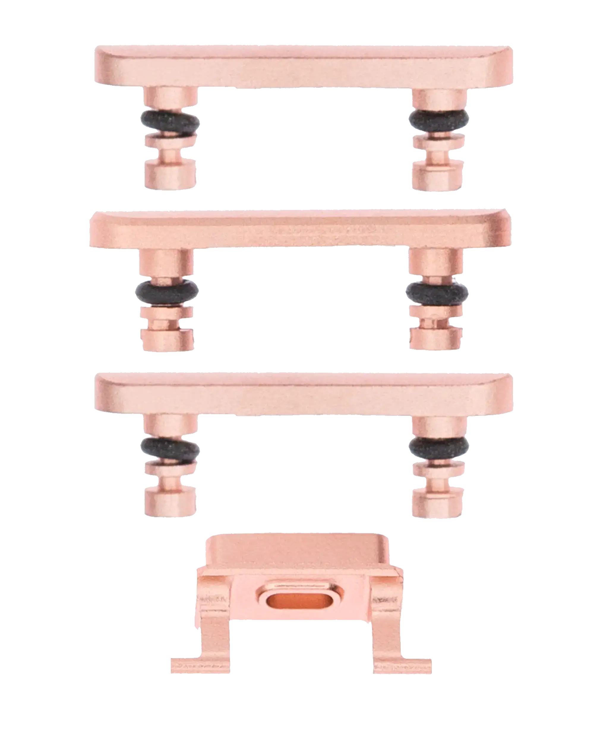 Hard Buttons (Power / Volume / Mute Switch) for iPhone 7 Plus (Rose Gold)