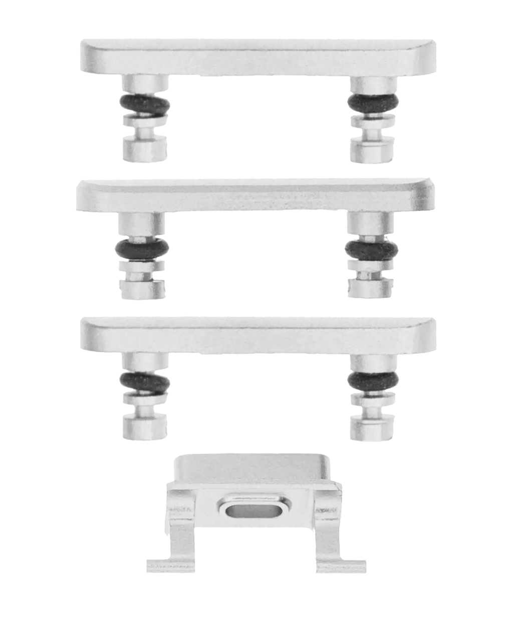 Hard Buttons (Power, Volume, Mute Switch) for iPhone 7 Plus (Silver)