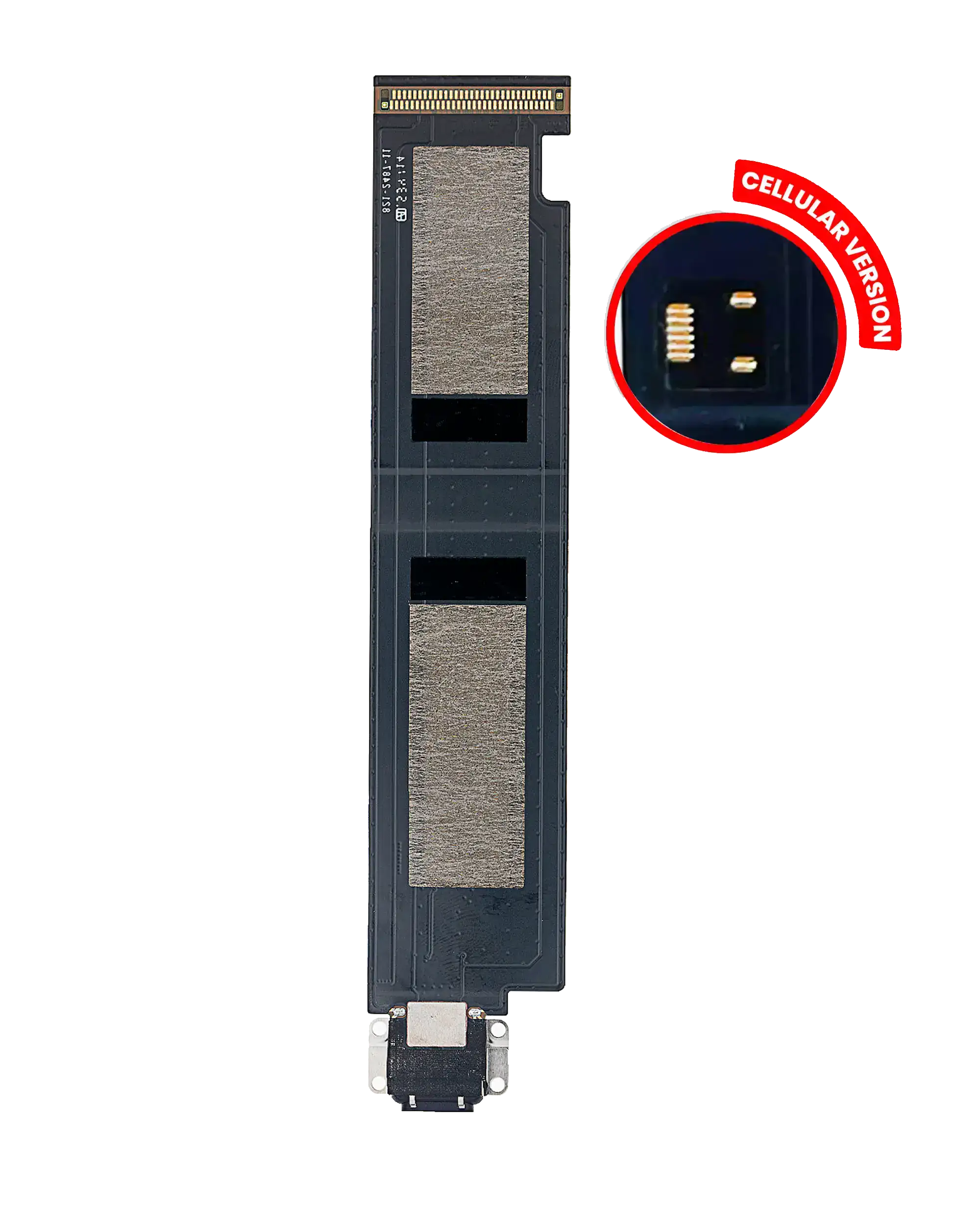 Charging Port Flex Cable for iPad Pro 12.9" 1st Gen (2015) (Cellular) (Silver / Gold)
