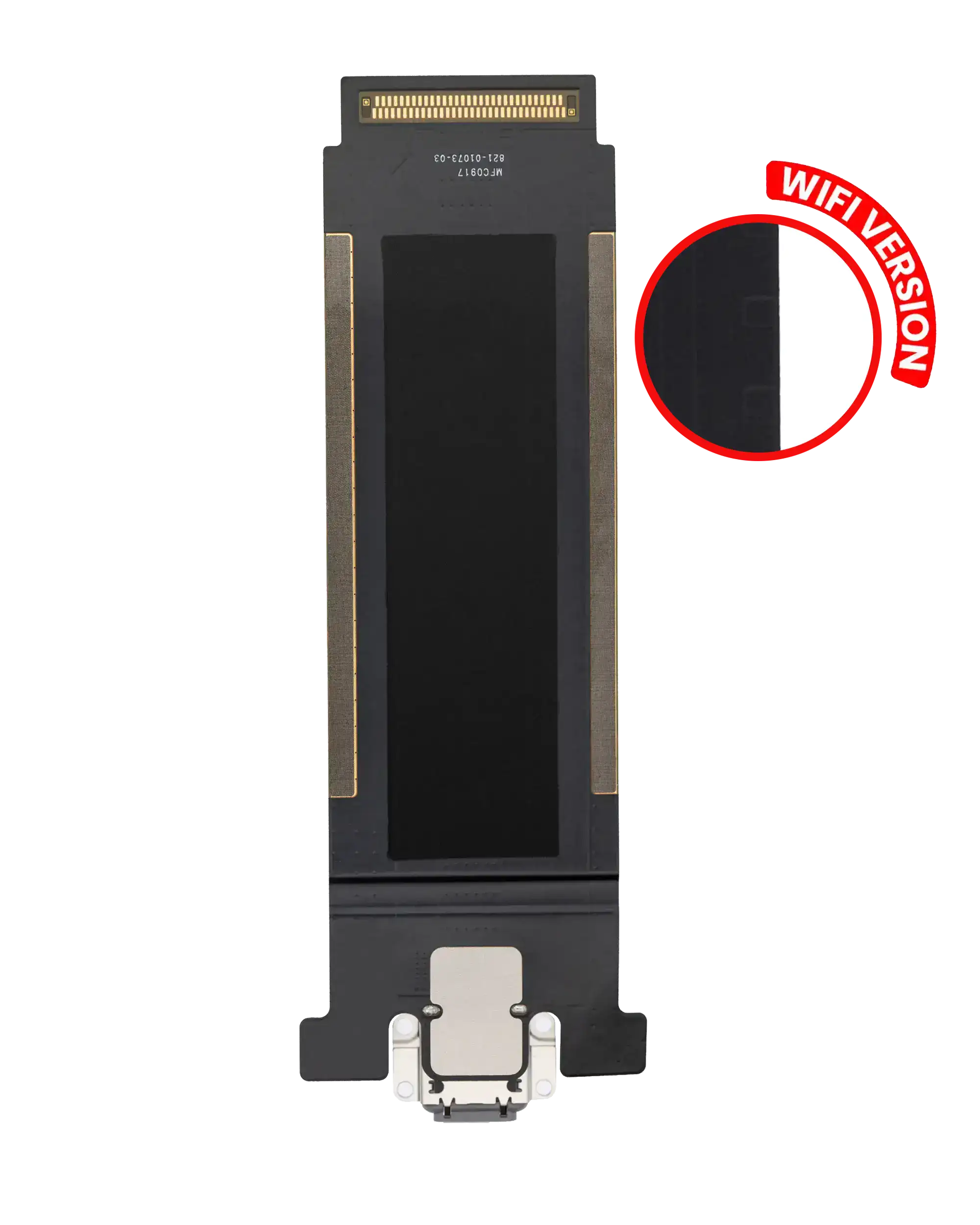 Charging Port Flex Cable for iPad Pro 12.9" 2nd Gen (2017) (WiFi Only) (Space Gray)