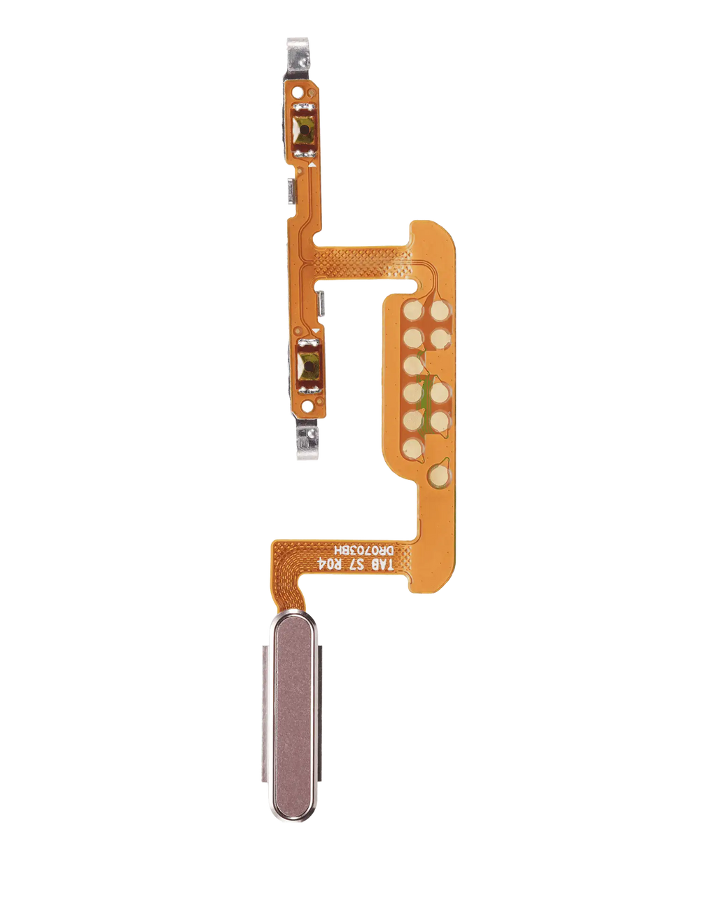 Power and Fingerprint Reader with Flex Cable for Samsung Galaxy Tab S7 11" (T870 / T875 / T876) (2020) (Mystic Bronze)