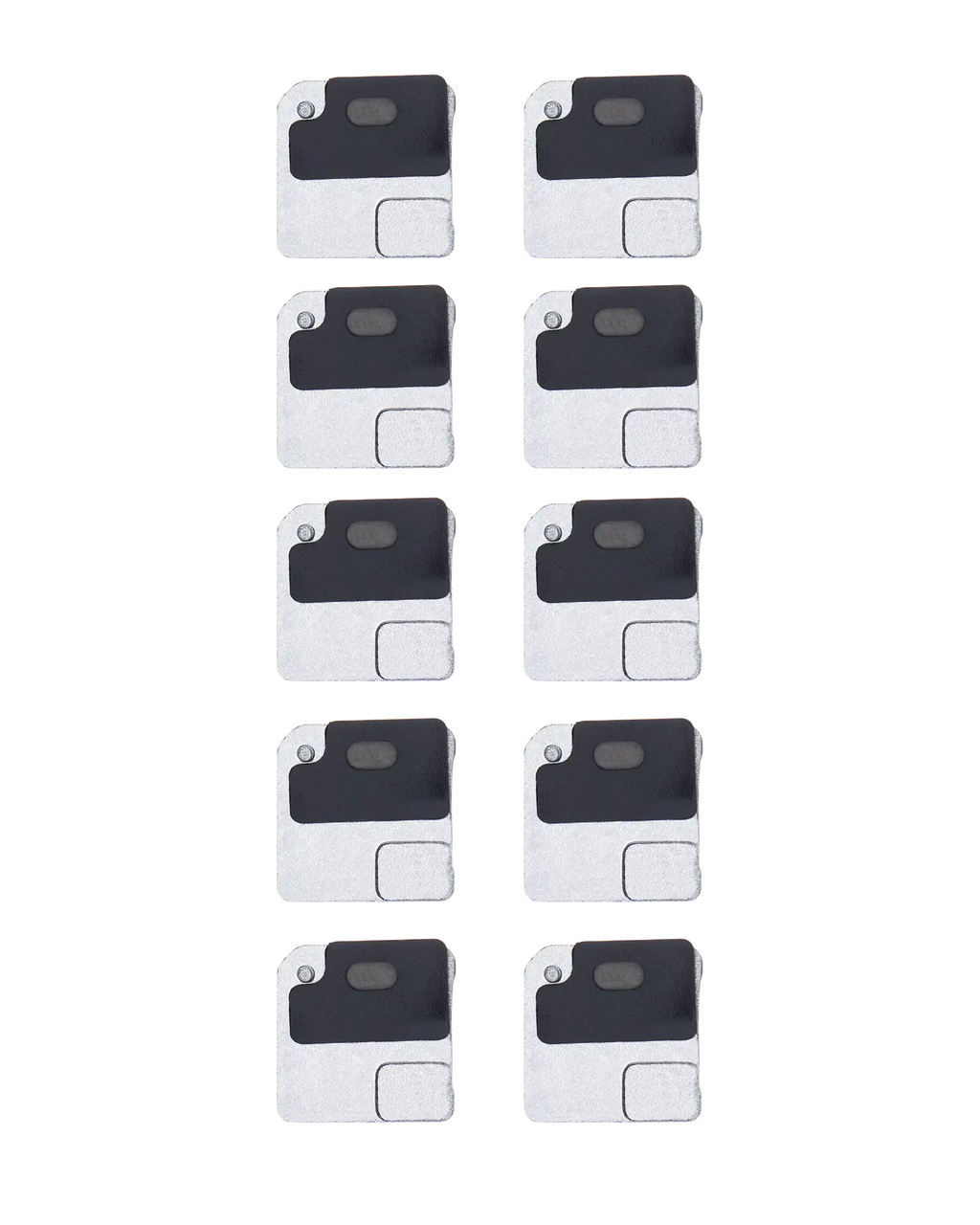 Flash / Power-Flex Holder with Microphone Mask for iPhone 12 (Black) (10 Pack)