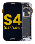 OLED-Display mit Rahmen für Samsung Galaxy S4 Refurbished Schwarz
