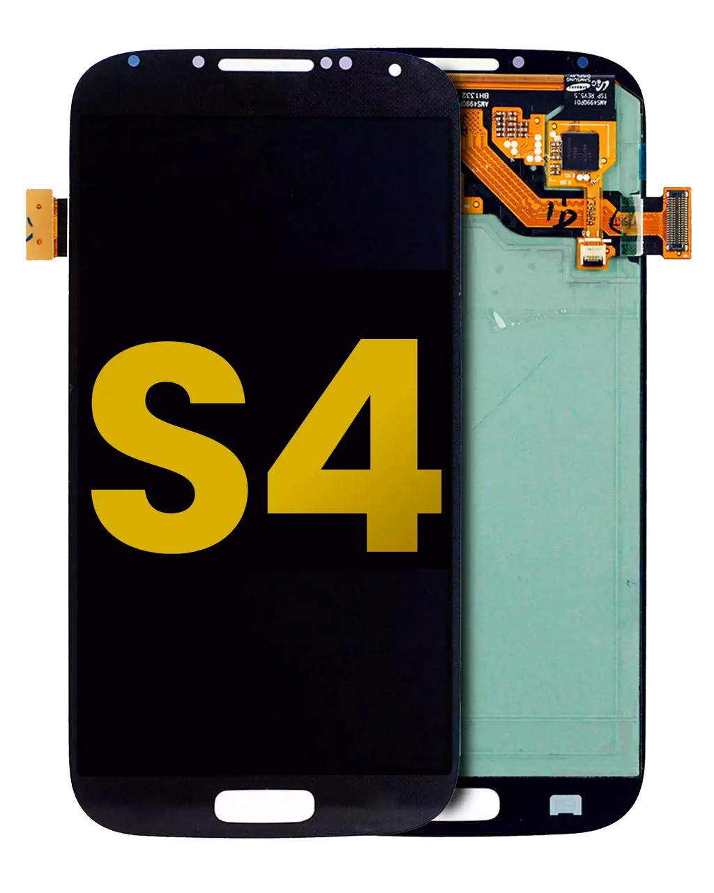 Frameless OLED Display for Samsung Galaxy S4 (Refurbished) (Black)