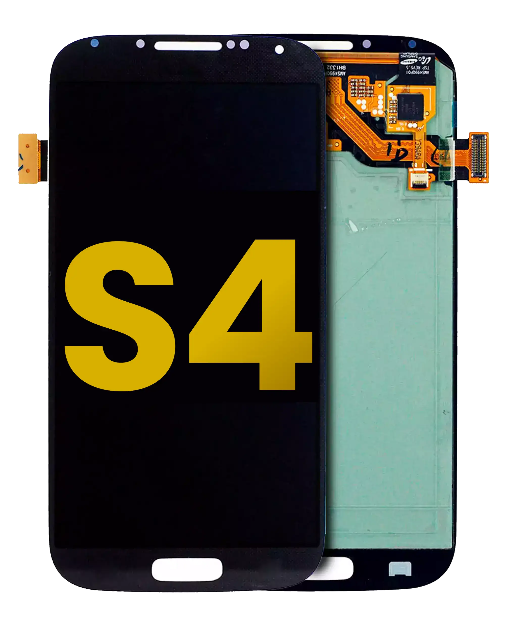Frameless OLED Display for Samsung Galaxy S4 (Refurbished) (Black)