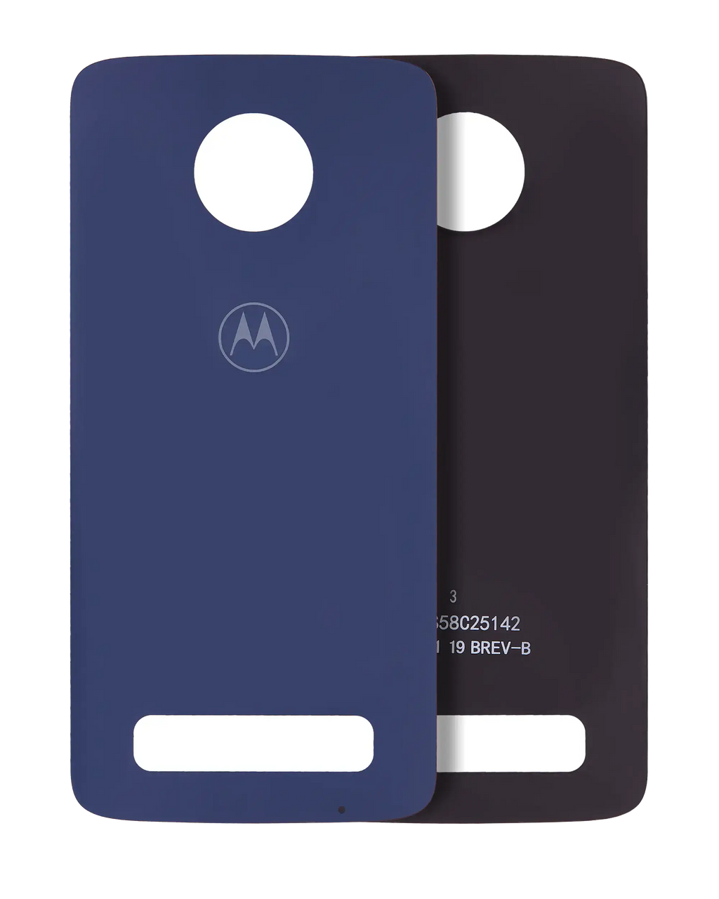 Original OEM Glass Back Cover for Motorola Moto Z3 Play (XT1929 / 2018) – Deep Indigo