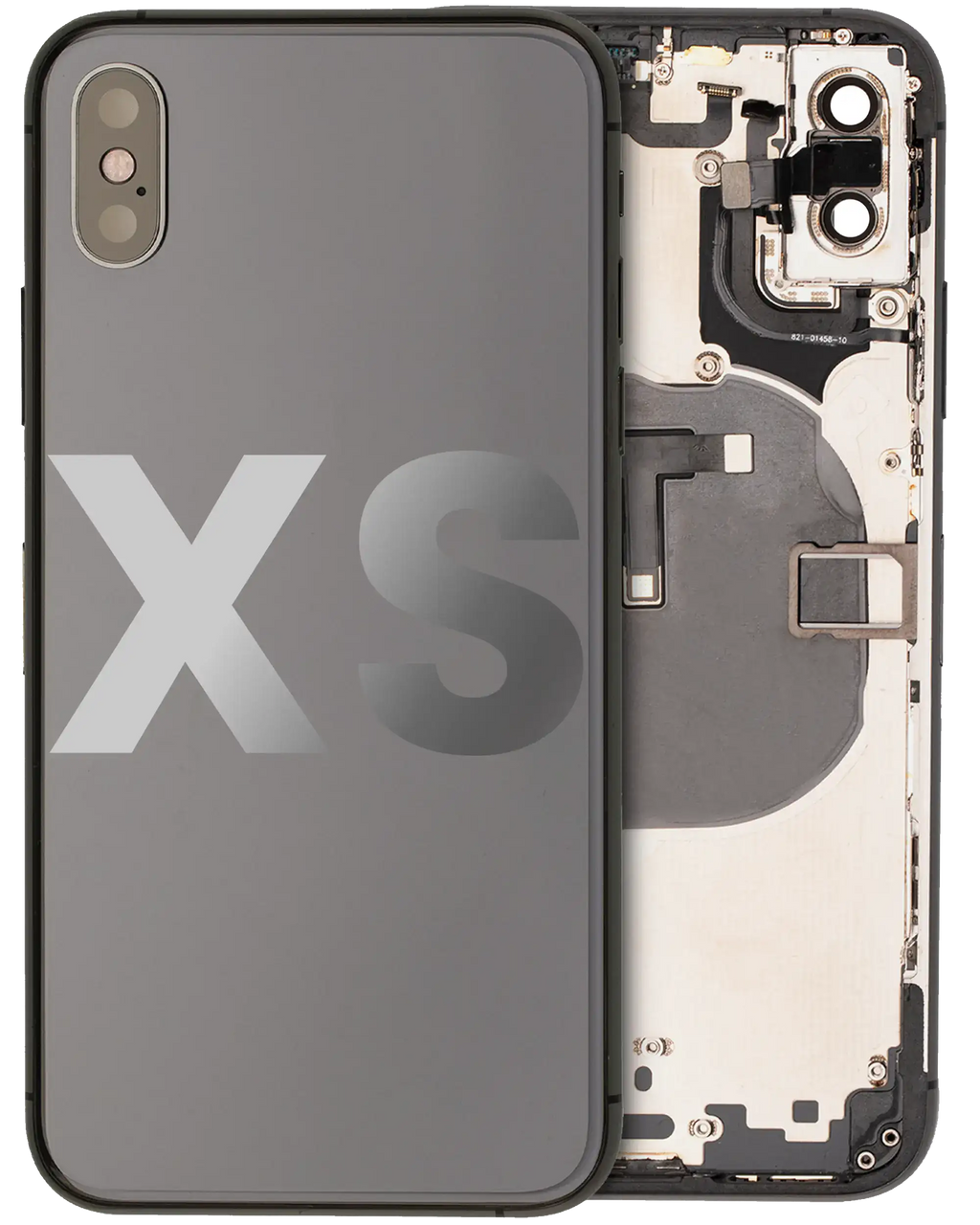 Gebrauchter Ausbau/Pull Qualität C – iPhone XS Backcover/Rahmen Space Grau