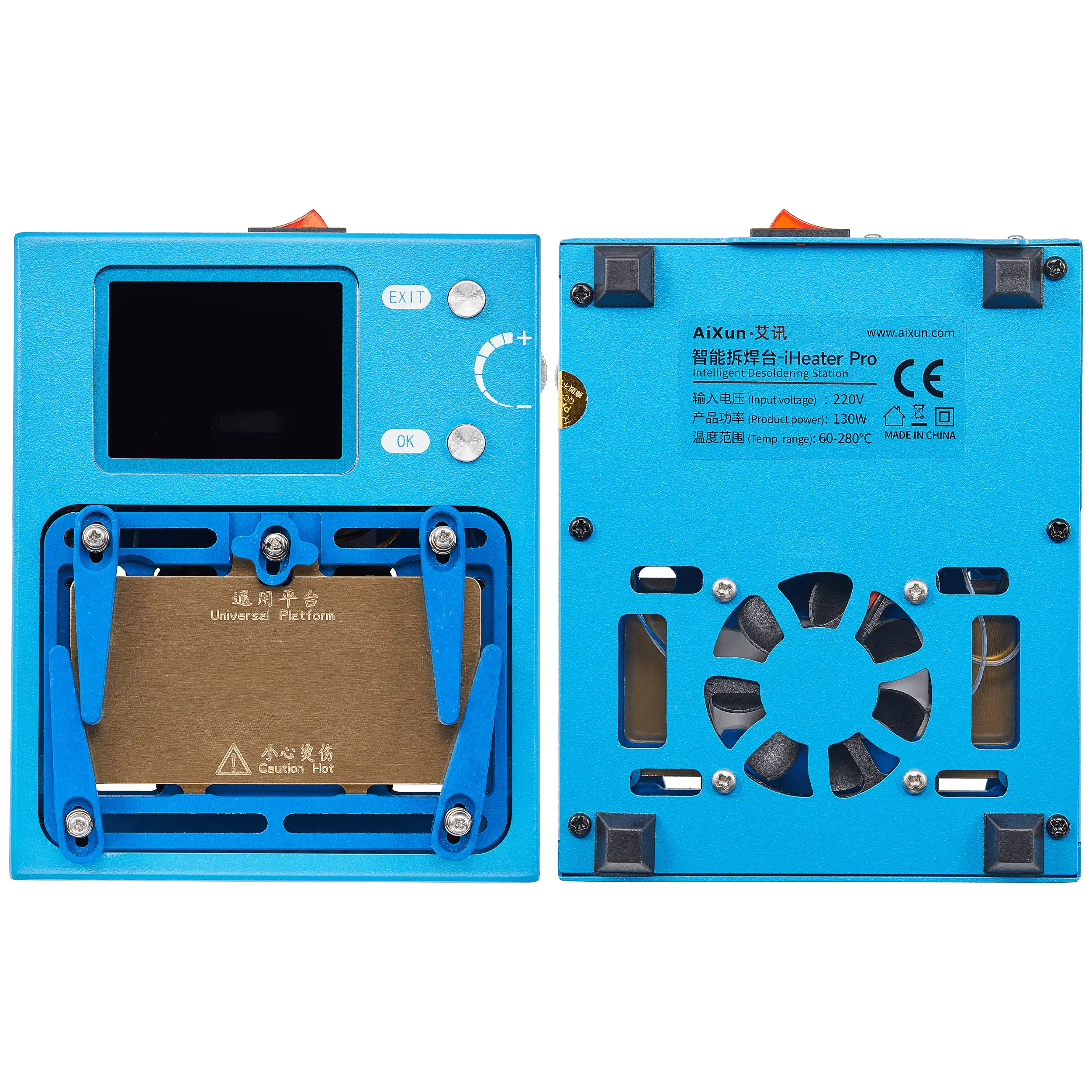 iHeater Pro Desoldering Station 4th Generation with iPhone X-16 Pro Max Modules (Aixun) (110V / North America)