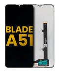 LCD Display without Frame for ZTE Blade A51 (Refurbished) (Black)