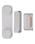 Hard Key Set (Power/Volume/Vibrator) for iPhone 5S/SE (2016) (Silver)