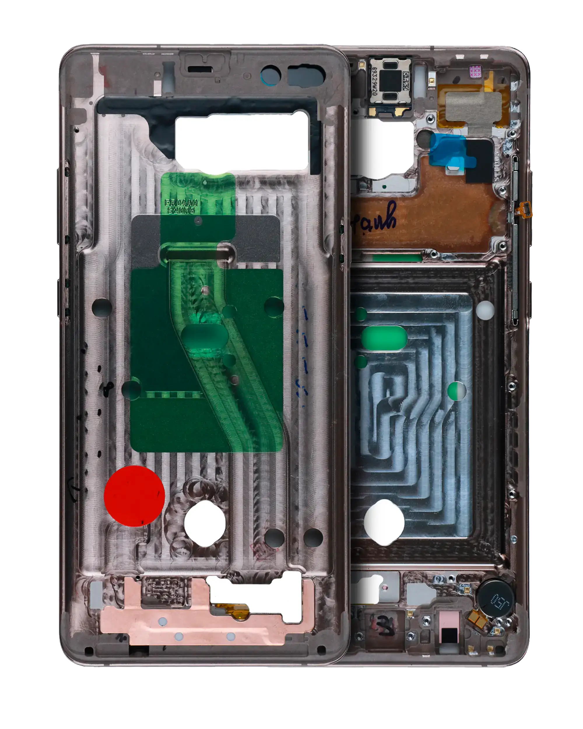 Midframe/Rahmen für Samsung Galaxy S10 5G (mit Kleinteilen) (Royal Gold)