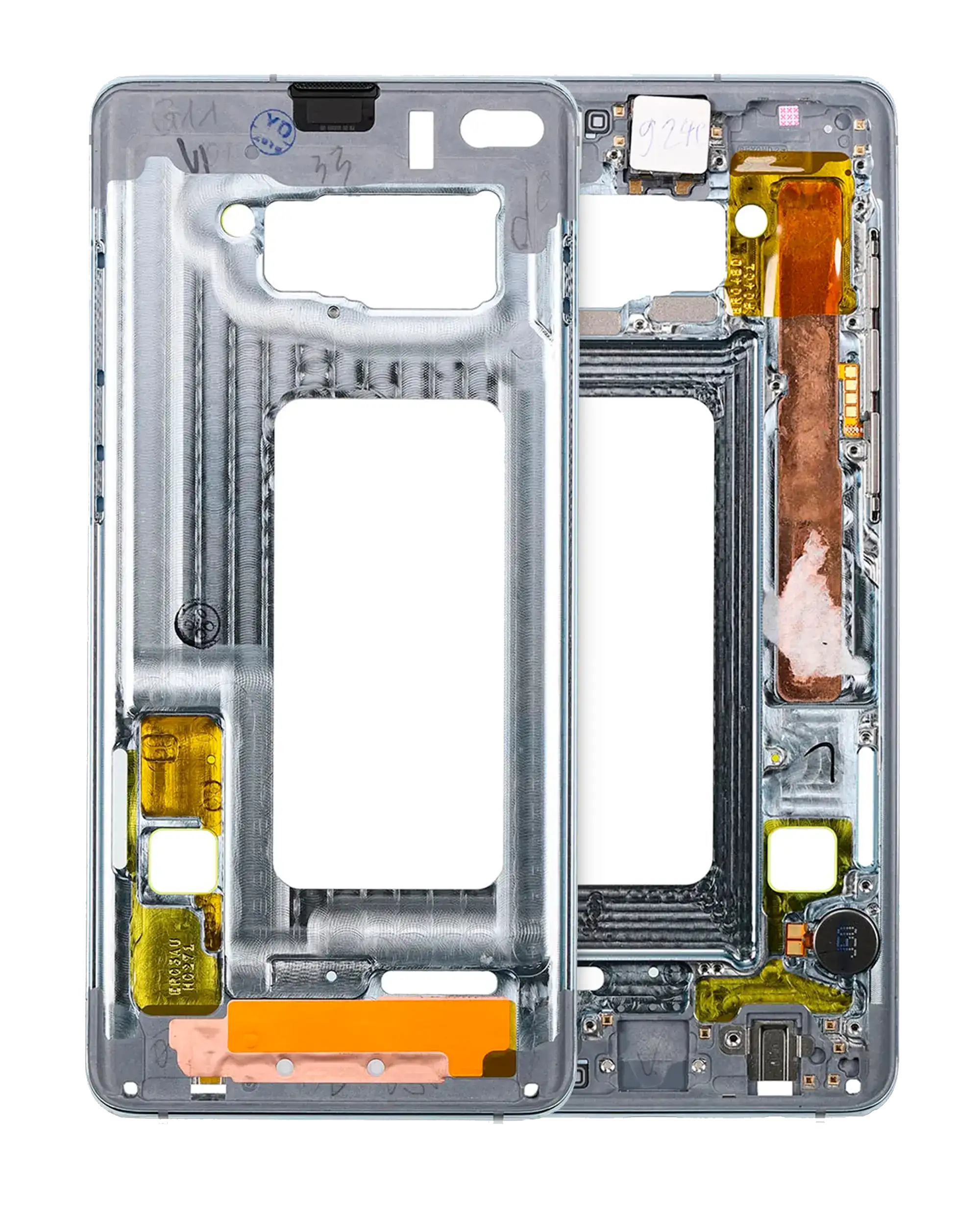 Midframe/Bezel for Samsung Galaxy S10 Plus (with small parts) (Ceramic White)