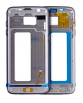 Midframe/Frame for Samsung Galaxy S7 Edge (with small parts) (Black)