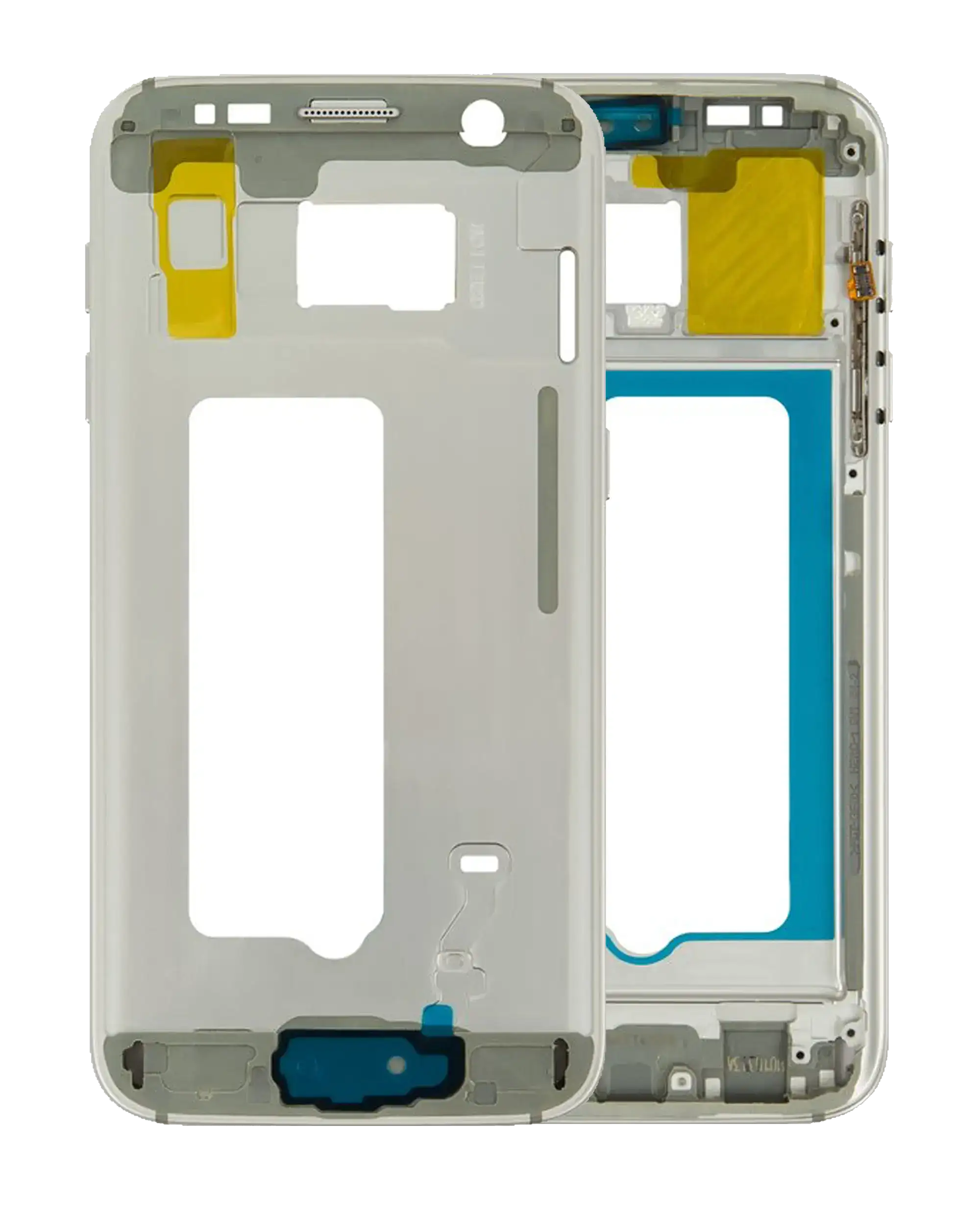 Midframe/Frame for Samsung Galaxy S7 (G930A / G930T) with Small Parts (Silver)