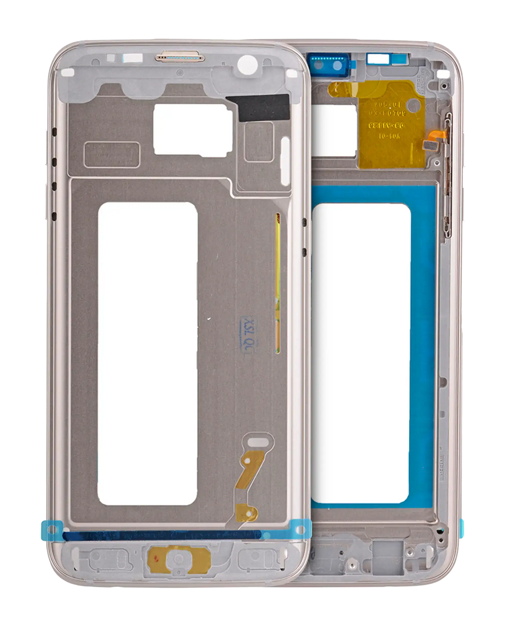 Midframe/Bezel for Samsung Galaxy S7 Edge (with small parts) (Gold)