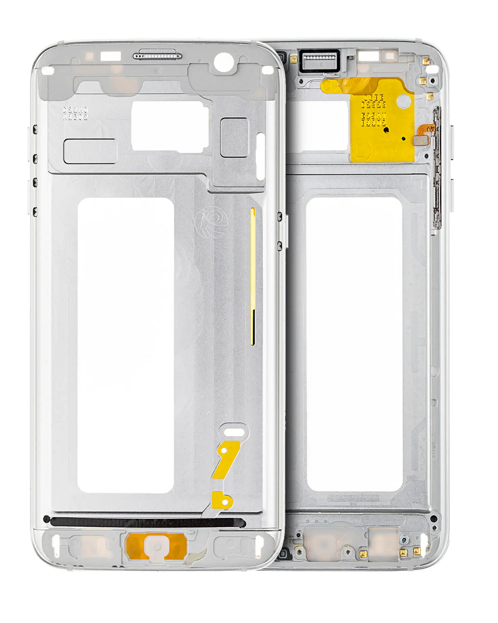 Midframe/Rahmen für Samsung Galaxy S7 Edge (mit Kleinteilen) (Weiß)