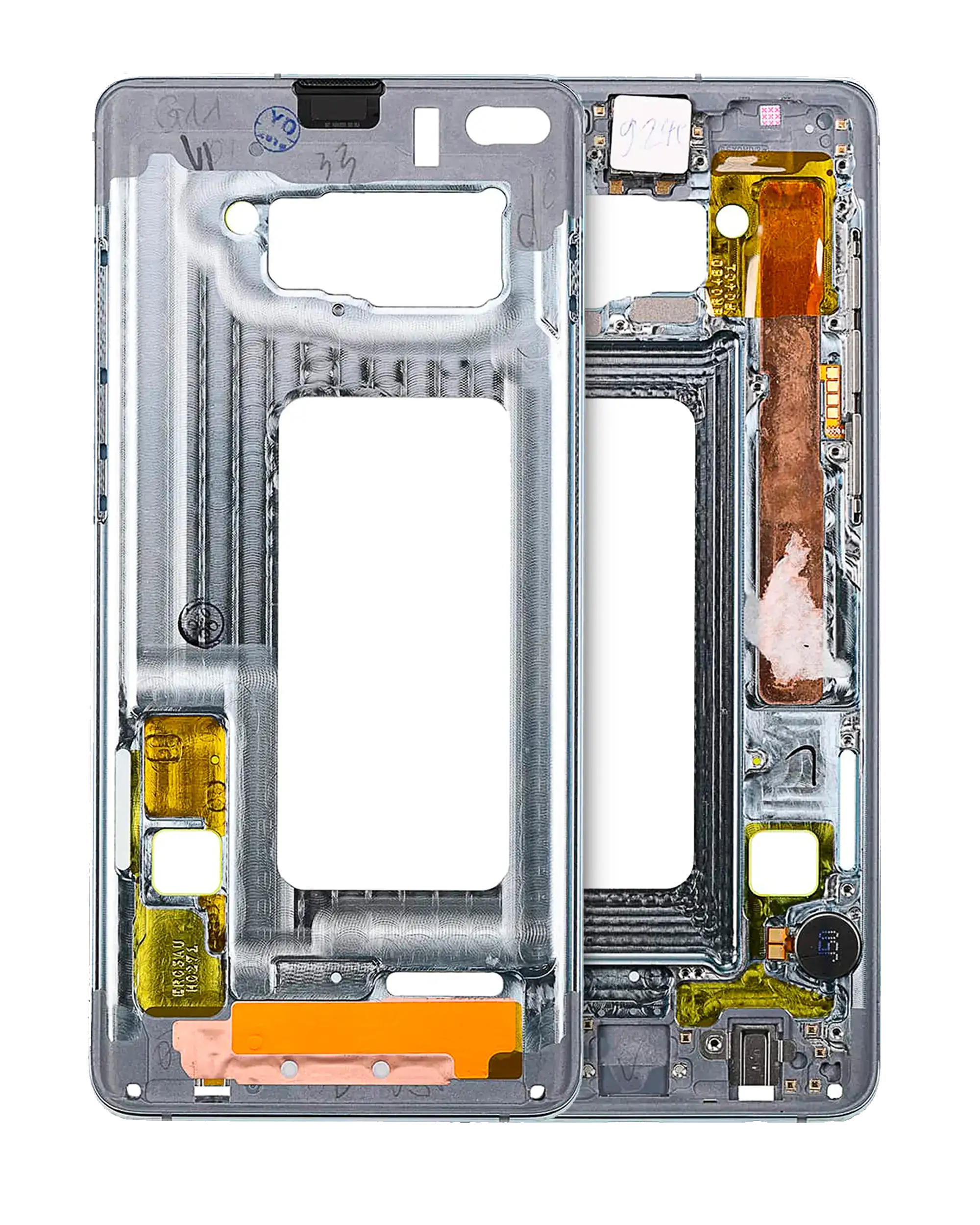 Midframe/Frame for Samsung Galaxy S10 (with small parts) (Prism White)