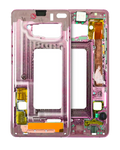 Midframe/Frame for Samsung Galaxy S10 (with Small Parts) (Flamingo Pink)