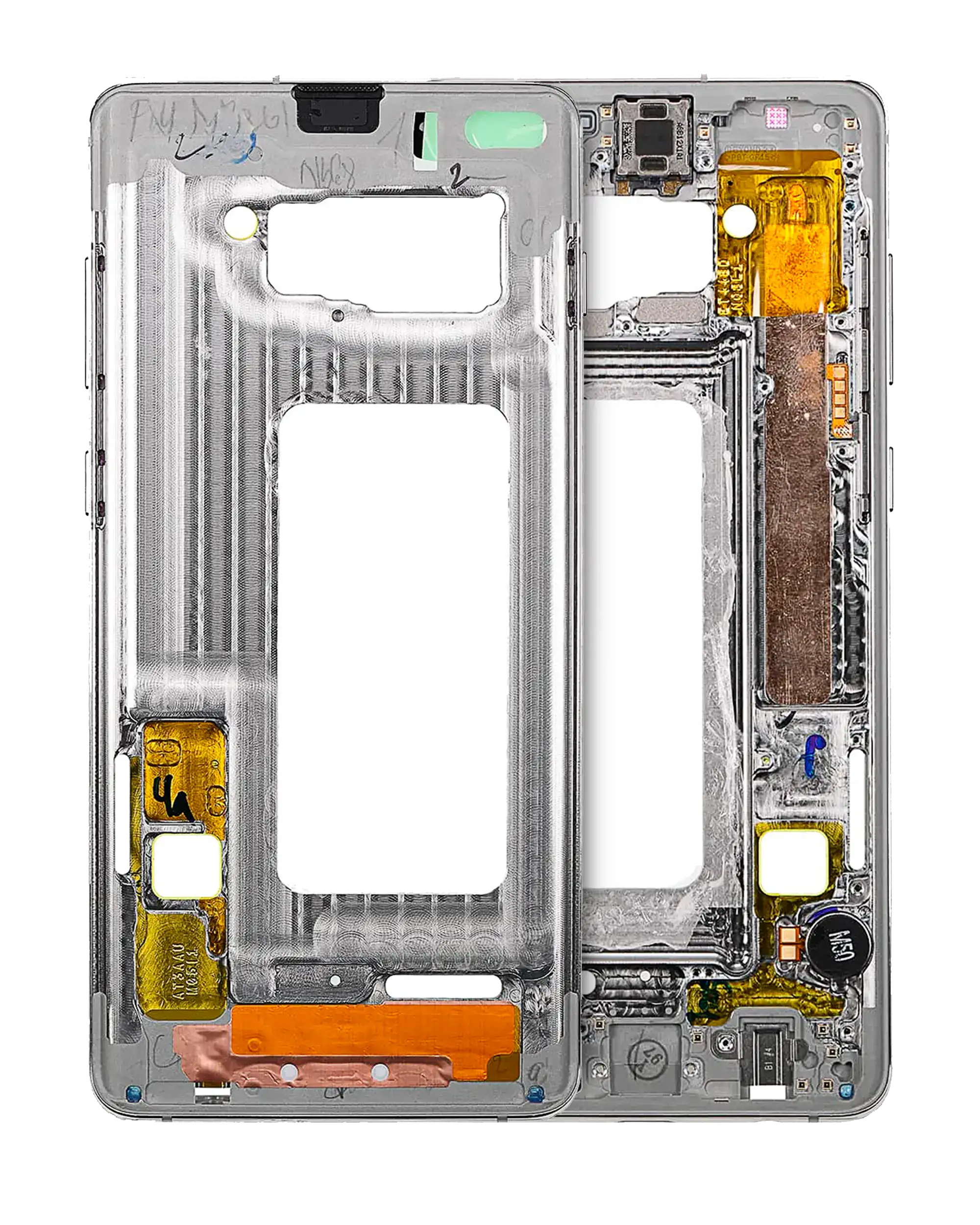 Midframe/Bezel for Samsung Galaxy S10 (with small parts) (Prism Blue)