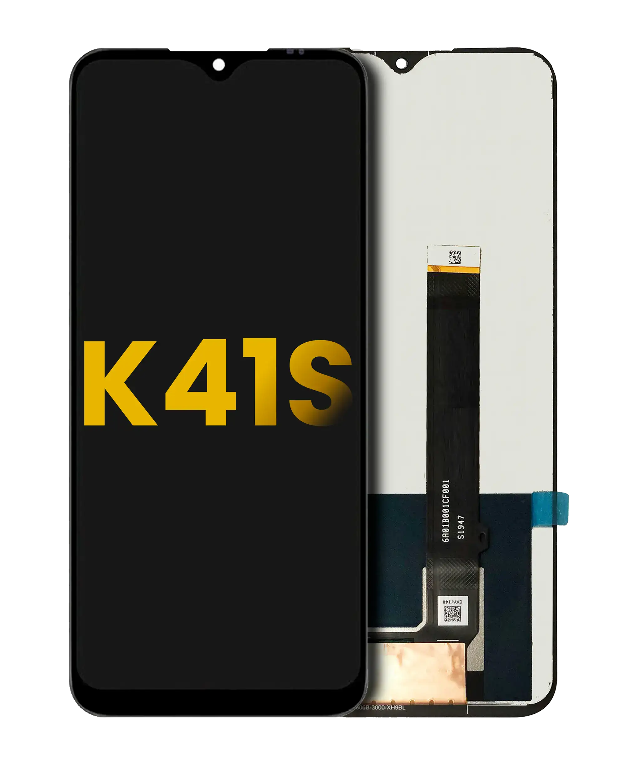 LCD-Display ohne Rahmen für LG K41S (wiederaufbereitet) (Alle Farben)