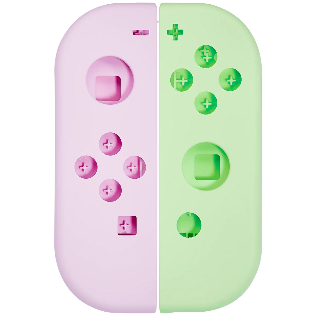 Gehäuseschale für Nintendo Switch Joy-Con Controller (Lila/Grün)