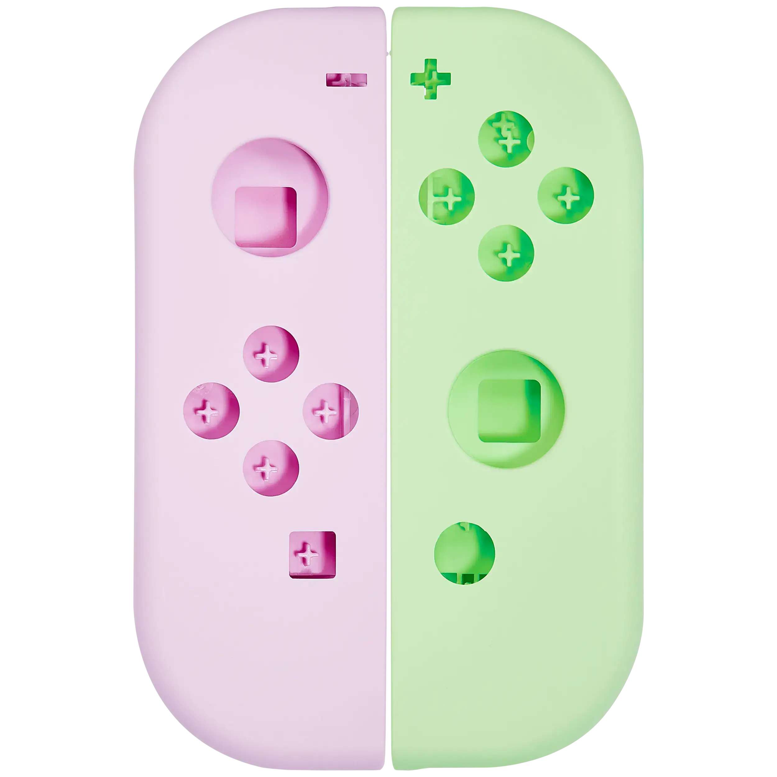 Gehäuseschale für Nintendo Switch Joy-Con Controller (Lila/Grün)