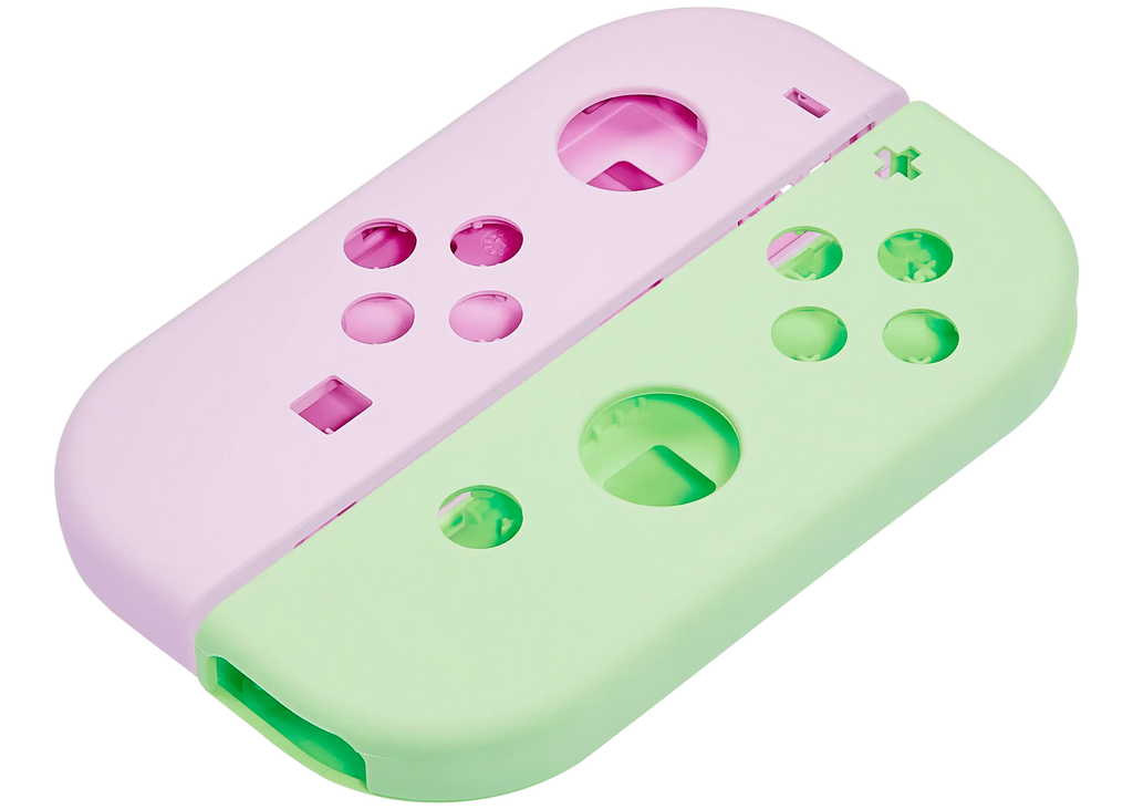 Gehäuseschale für Nintendo Switch Joy-Con Controller (Lila/Grün)