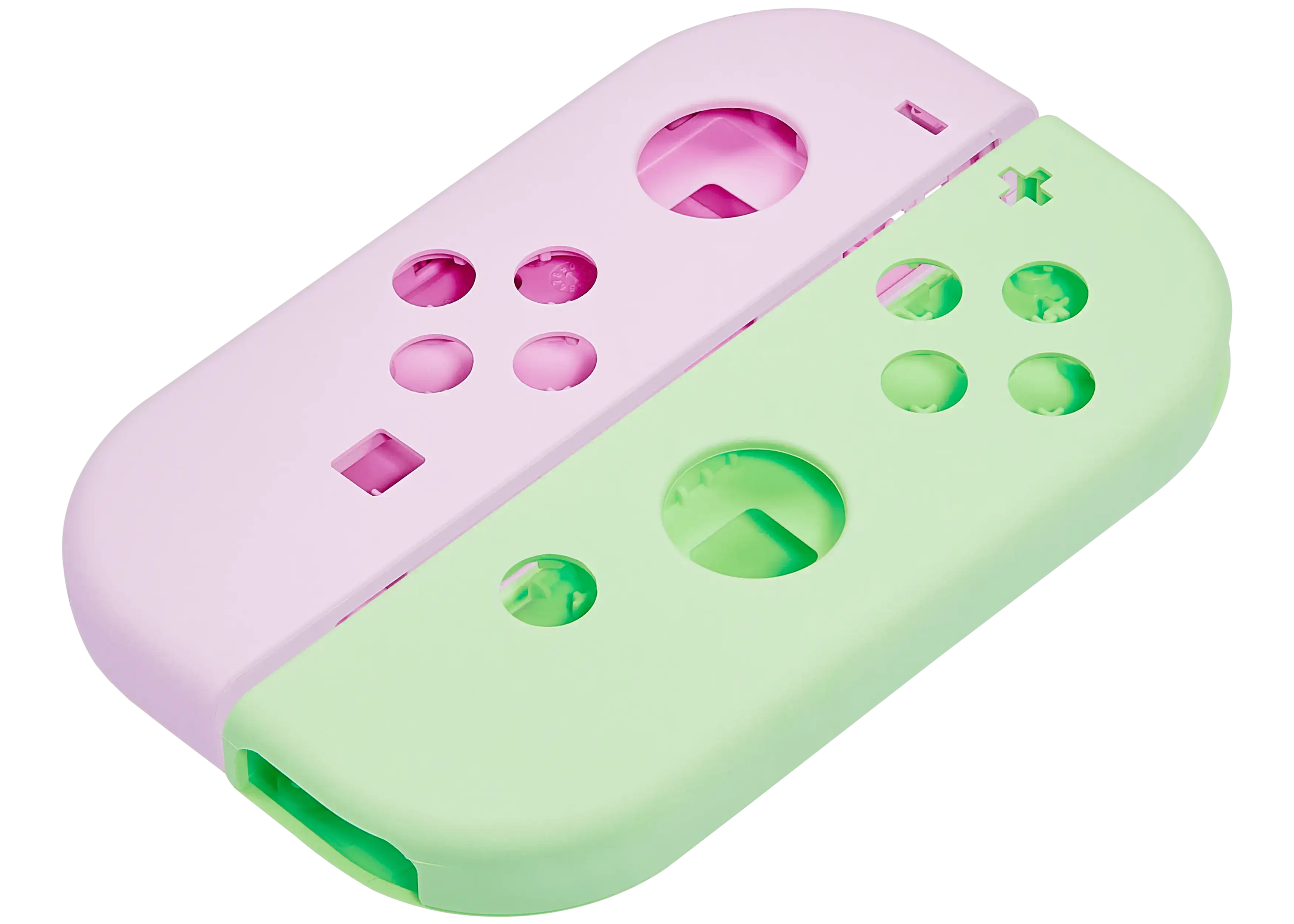 Gehäuseschale für Nintendo Switch Joy-Con Controller (Lila/Grün)