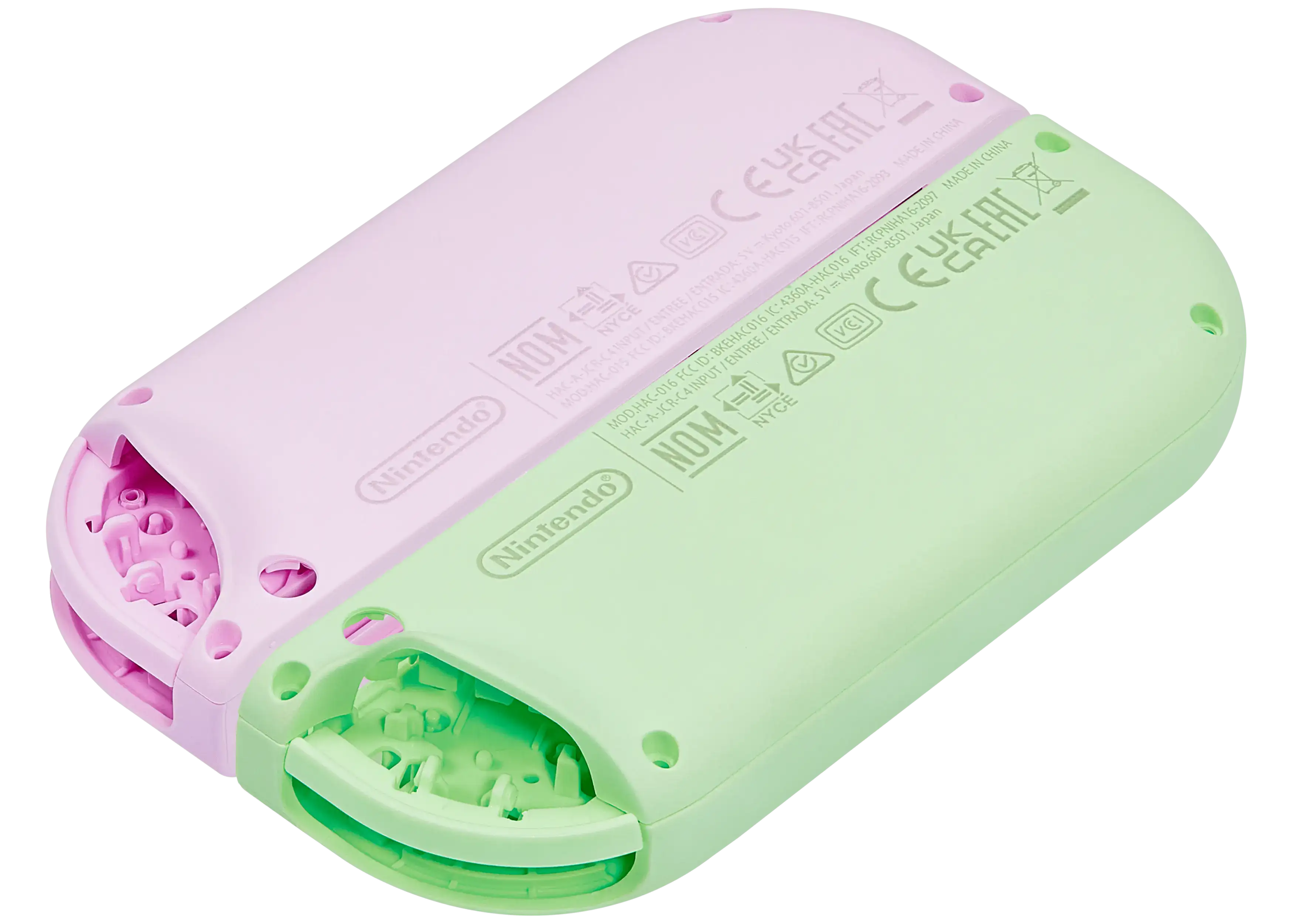 Gehäuseschale für Nintendo Switch Joy-Con Controller (Lila/Grün)