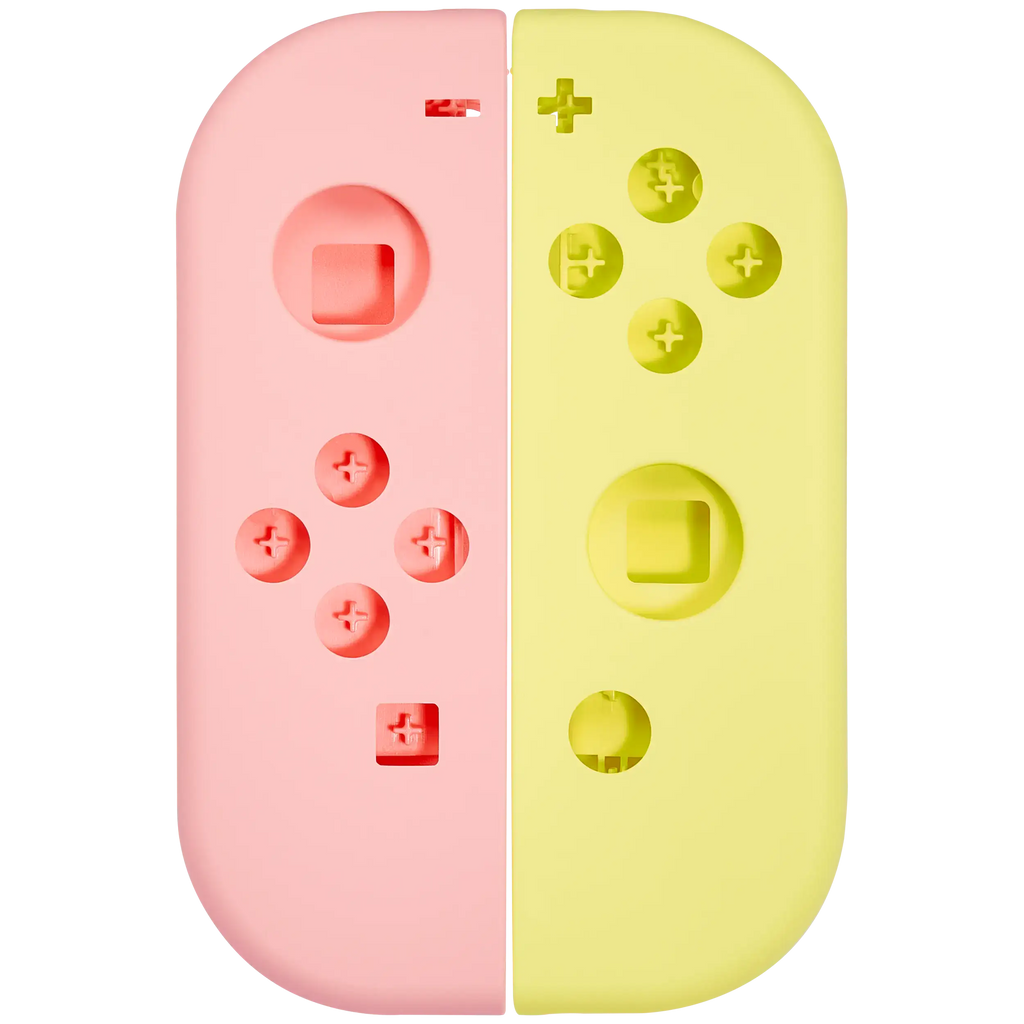 Housing for Nintendo Switch Joy Con Controller (Pink / Yellow)