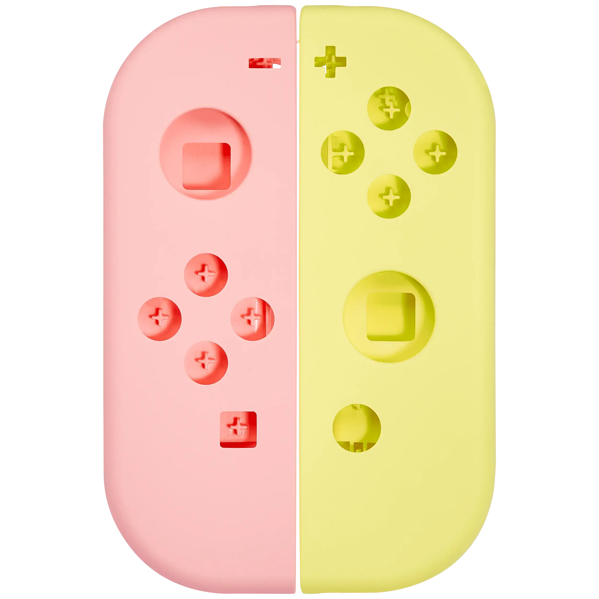 Housing for Nintendo Switch Joy Con Controller (Pink / Yellow)